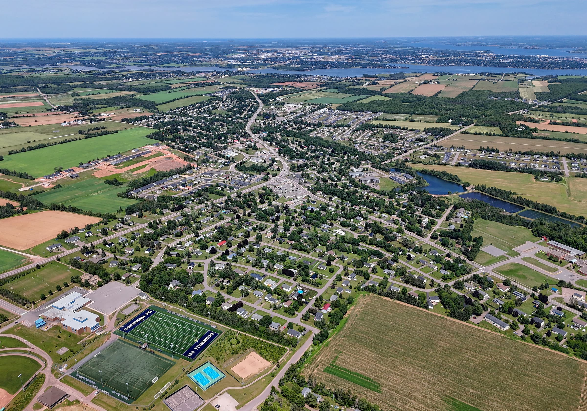 Cornwall, Prince Edward Island — gateway community west of Charlottetown